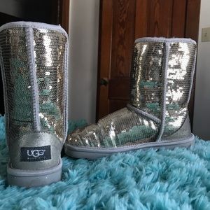 UGG sequin boots
